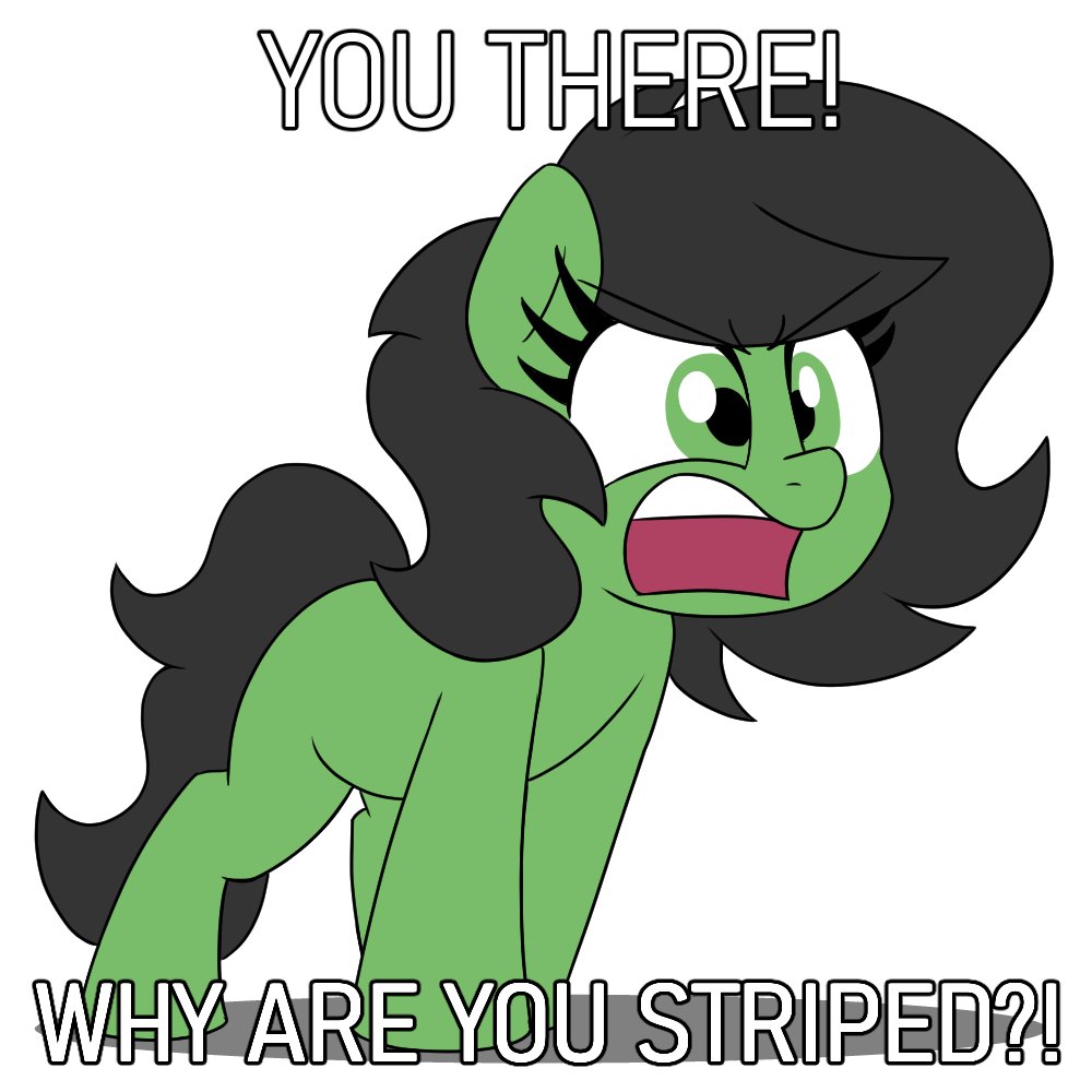UnitXXVII's tweet photo. Well behaved filly that politely asks questions https://t.co/hheQciDsGb