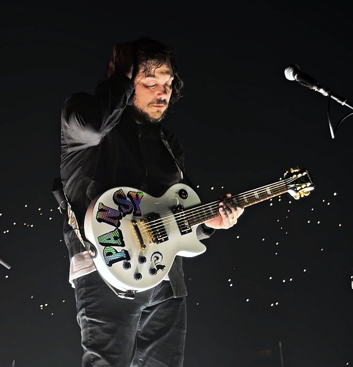 itsashleigh14's tweet photo. Frank during b stage part 1 #mcr #mcrmy #mychemicalromance #frankiero #mcrsanantonio https://t.co/tkjORQZVL3