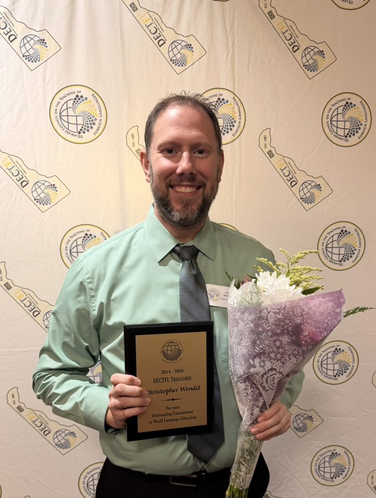 DECTFL's tweet photo. Outgoing President Kalee Rump and outgoing Treasurer Chris Wendel were recognized at the 2026 Awards Banquet! Congratulations! https://t.co/9msOBLpSLx