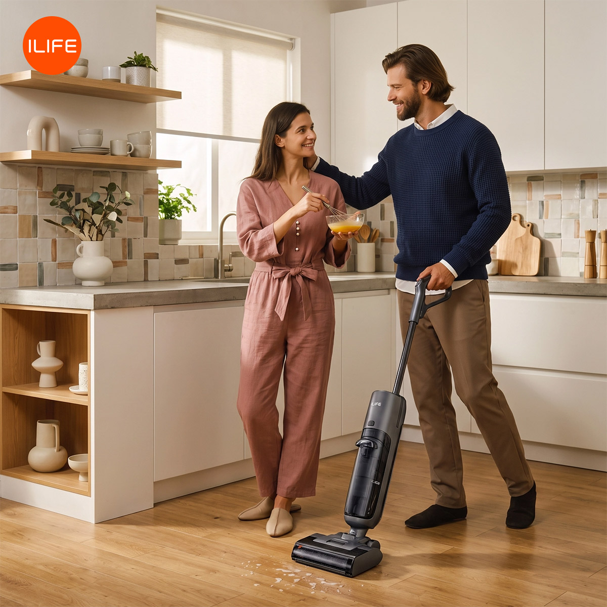 ilife_Global's tweet photo. Kitchen mess? We’ve got this. 😎
Grease, spills, and everyday messes — ILIFE W90 handles them all.
キッチンの汚れも、2人でラクラク。✨
油汚れも、こぼれ汚れも、毎日の汚れもILIFE W90におまかせ。
 #ILIFERobotVacuum #CleanwithILIFE
#水拭き掃除機 #家事便利 https://t.co/jkTxaq8lY6