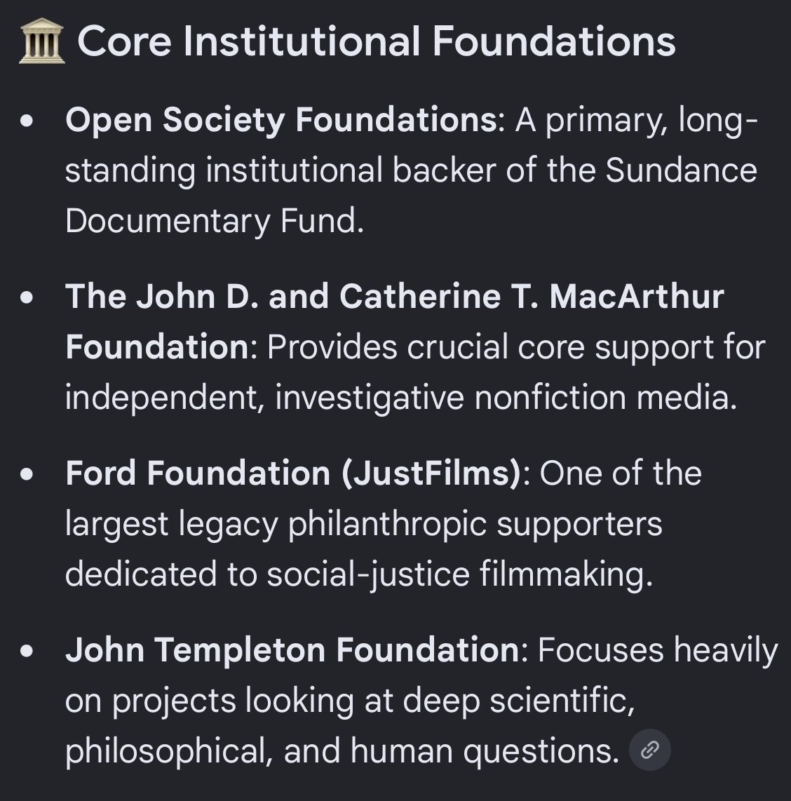ErikaCA47's tweet photo. Want to understand how propaganda works?

Tomorrow, Netflix premieres The AI Doc starring Sam Altman, Dario Amodei, and also Reid Hoffman. 🙄

The topic? Impending doom about AI. 

The movie was launched by Sundance Festival in February. Yup. The Sundance Documentary Program where George Soros is the original architect and founding financial backer.

The AI Doc received grants from Open Society, Ford Foundation, and MacArthur. 

It’s. A. Globalist. Op. Receipts. ⬇️