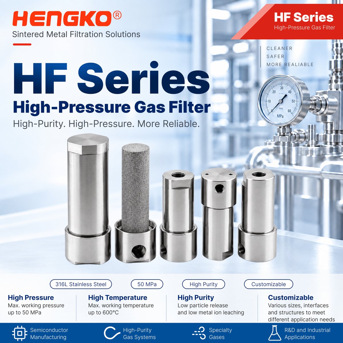 hengko3982's tweet photo. 📩 Professionals in the semiconductor and ultrapure industries are welcome to message us for a tailored filtration solution!
#HENGKO #SemiconductorFiltration #NanoscaleFilterElements #UltrapureWaterSystems https://t.co/9kE0qkSQvX