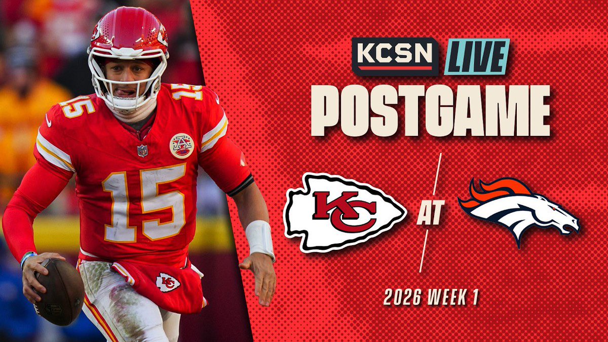 KCSportsNetwork's tweet photo. Join us after the game concludes for our LIVE postgame show!

👉 https://t.co/fHs615tgkn https://t.co/shVddOywPh