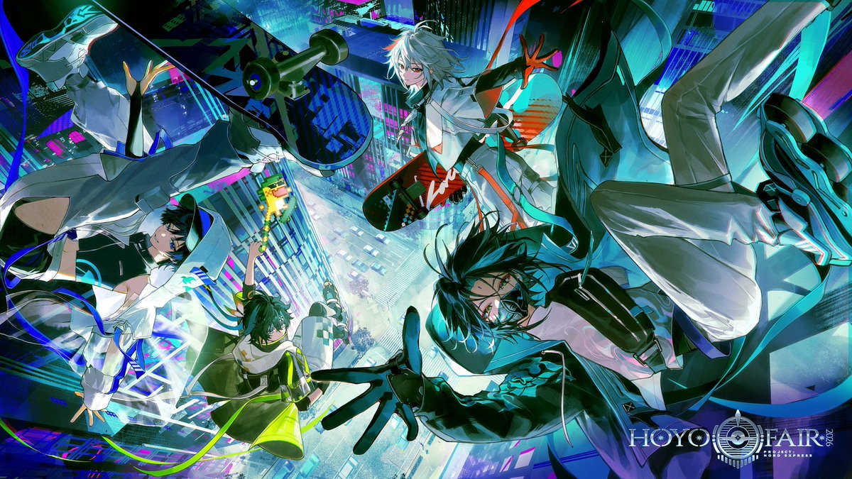 GenshinUniverse's tweet photo. NEW HOYOFAIR ILLUSTRATION

#GenshinImpact https://t.co/WpNkMeLd5q