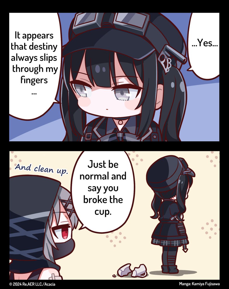 Acacia_X_Global's tweet photo. #MGWT 2-Panel Manga
"Almost Time to Die" #2

🔷Featuring
Nanoka Kurobe - The silent type
Alisa Shito - The delinquent https://t.co/KDr9LSYd5S