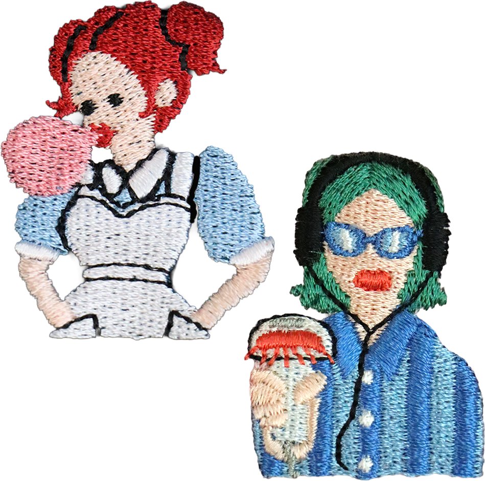 kivisdou's tweet photo. 不真面目な気分の時にデザインした刺繍刺繍😎

とっても反抗的。笑

🫶🏻https://t.co/4KIhxRRtnd https://t.co/P999qsN3ve