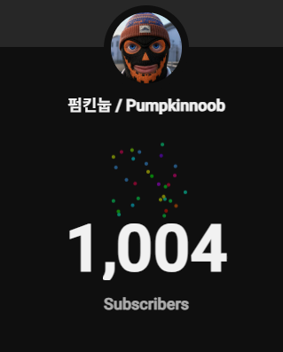 pumpkinnooob's tweet photo. 1K subscribers! Thank you! https://t.co/xxxwotGs6u