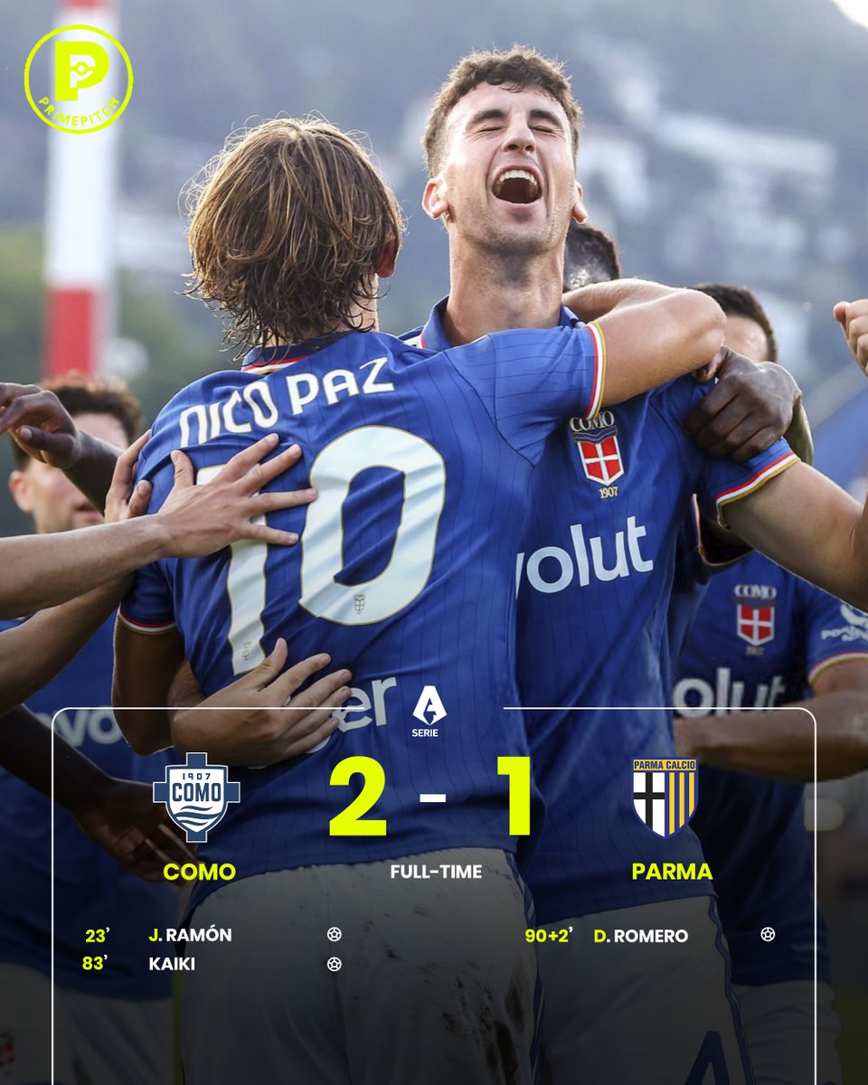 PrimePitch_'s tweet photo. What a night of football! ⚽️🔥

Inter outgun Udinese in a breathless 5–3 San Siro thriller

Roma make it 4-for-4 with a clinical 2–0 win at Torino to stay top

Como keep their dream start rolling with a 2–1 victory over Parma

Which match had you losing your mind? 👇⚡️ https://t.co/sWtdJvrDY9