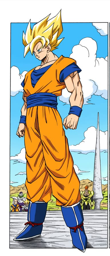 daikosaiyajin's tweet photo. Super Saiyajin Son Goku!

Dragon Ball Manga https://t.co/JemlHcaB4n