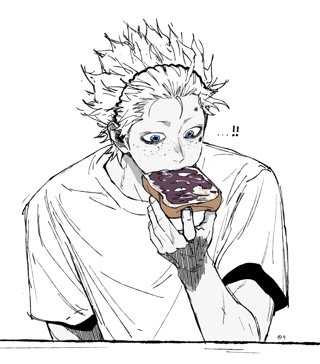 Nameless0182's tweet photo. ㅤ
ㅤ ❝ Gracias por el desayuno. ❞

ㅤEs la primera vez que prueba la mermelada.
ㅤ https://t.co/p0lh483GWh