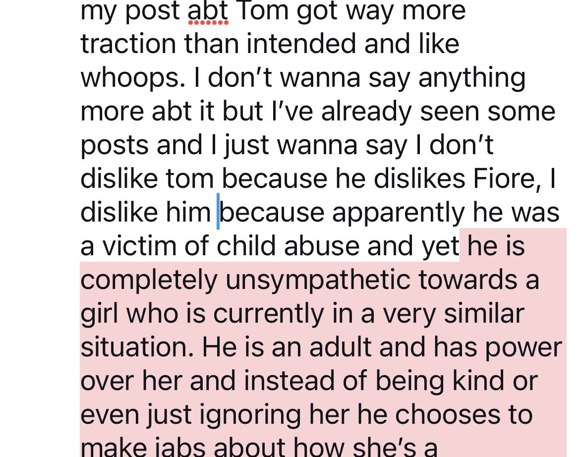 allforalgernon's tweet photo. I’ve been seeing some vague posts and while I don’t care I just wanna post my official opinion bc I think people misconstrue the exact reason why tom as a character gets under my skin https://t.co/HuRCpK84v7