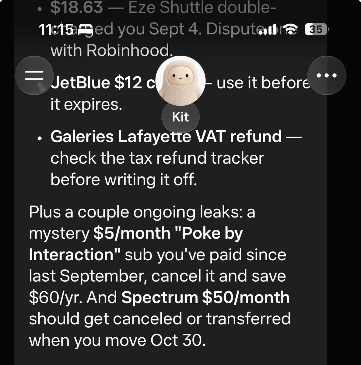 Muse Flagged a Forgotten $5/Month Subscription