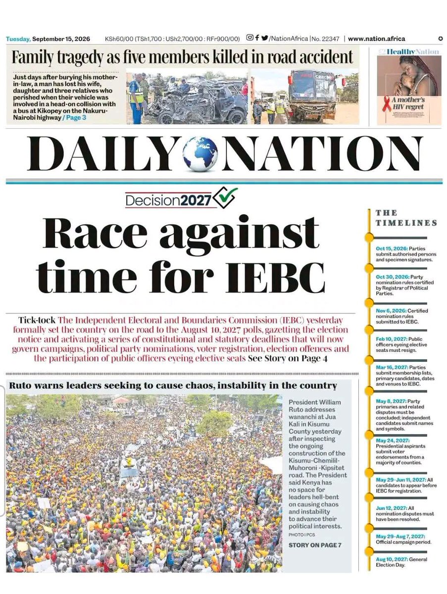 Hot_96Kenya's tweet photo. In your Dailies this morning #TheHotBreakfast @iamnickodhiambo @CynthiaWMwangi https://t.co/alEASbao3r