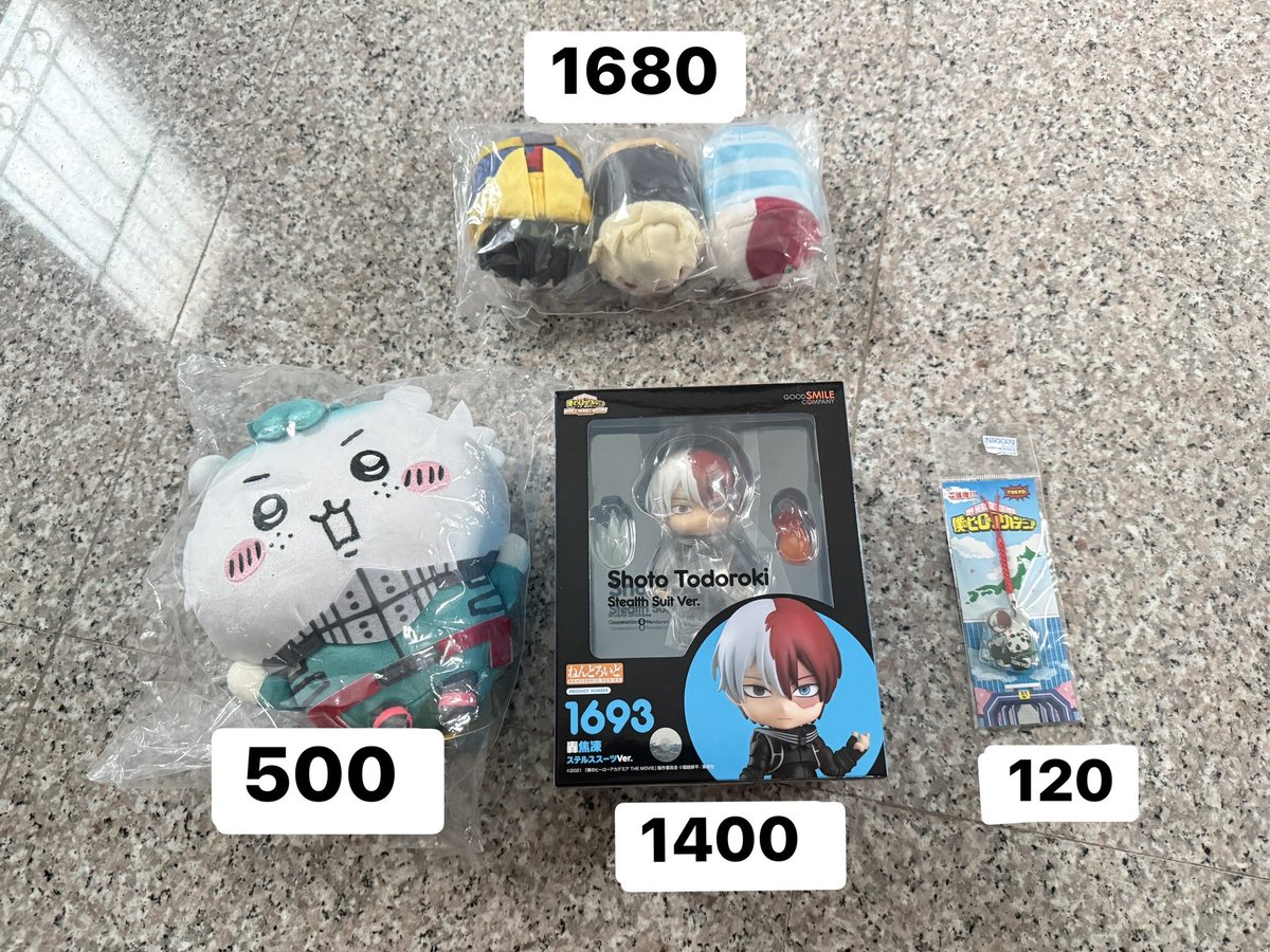 _flftpp's tweet photo. [พร้อมส่ง]
สนใจสอบถามเพิ่มเติมทาง DM 
#ตลาดนัดมฮร #ตลาดนัดMHA #ตลาดนัดยูเอ #ตลาดนัดUA https://t.co/0ScHest0Jr