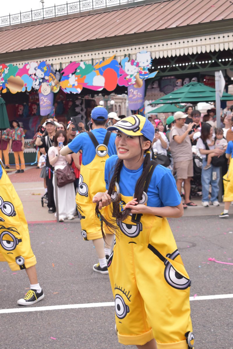 _unr_k2's tweet photo. 9/14 13:00 NO LIMIT!パレード usj
ミニオン はなちゃん

ずっとリールで見てたから会えて嬉しい😭元気すぎてかわいい😸✨ https://t.co/bLnlIiCmwb