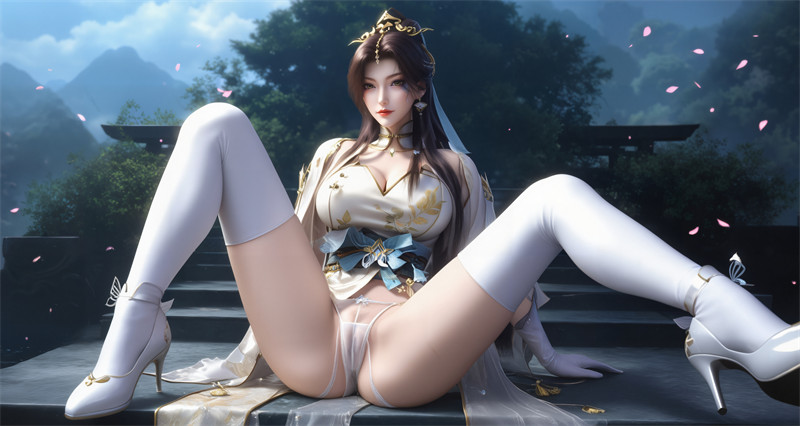AIAIXT's tweet photo. 云深不知梦 云望舒 巨乳丝袜涩涩 [188P] #AI绘画 #国漫女神 https://t.co/4ObrcxinpW