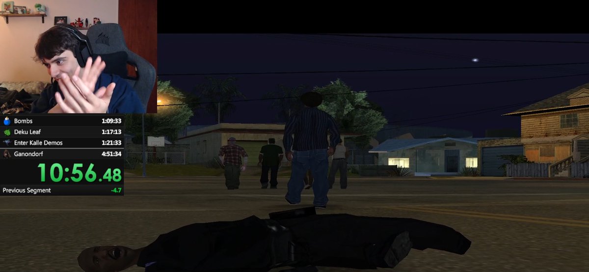 NotPowerrr's tweet photo. Gta San Andreas quiza el juego mas noble de la historia. Seguiremos. https://t.co/4npzlZfv6k