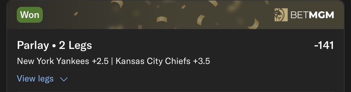 SithSignal's tweet photo. Bo finishes with 3 carries for a nasty 🪝 

We cash the bankroll builder to end the day 3-1💰💰
#SportsBetting #Parlay https://t.co/nK7ITxNYho