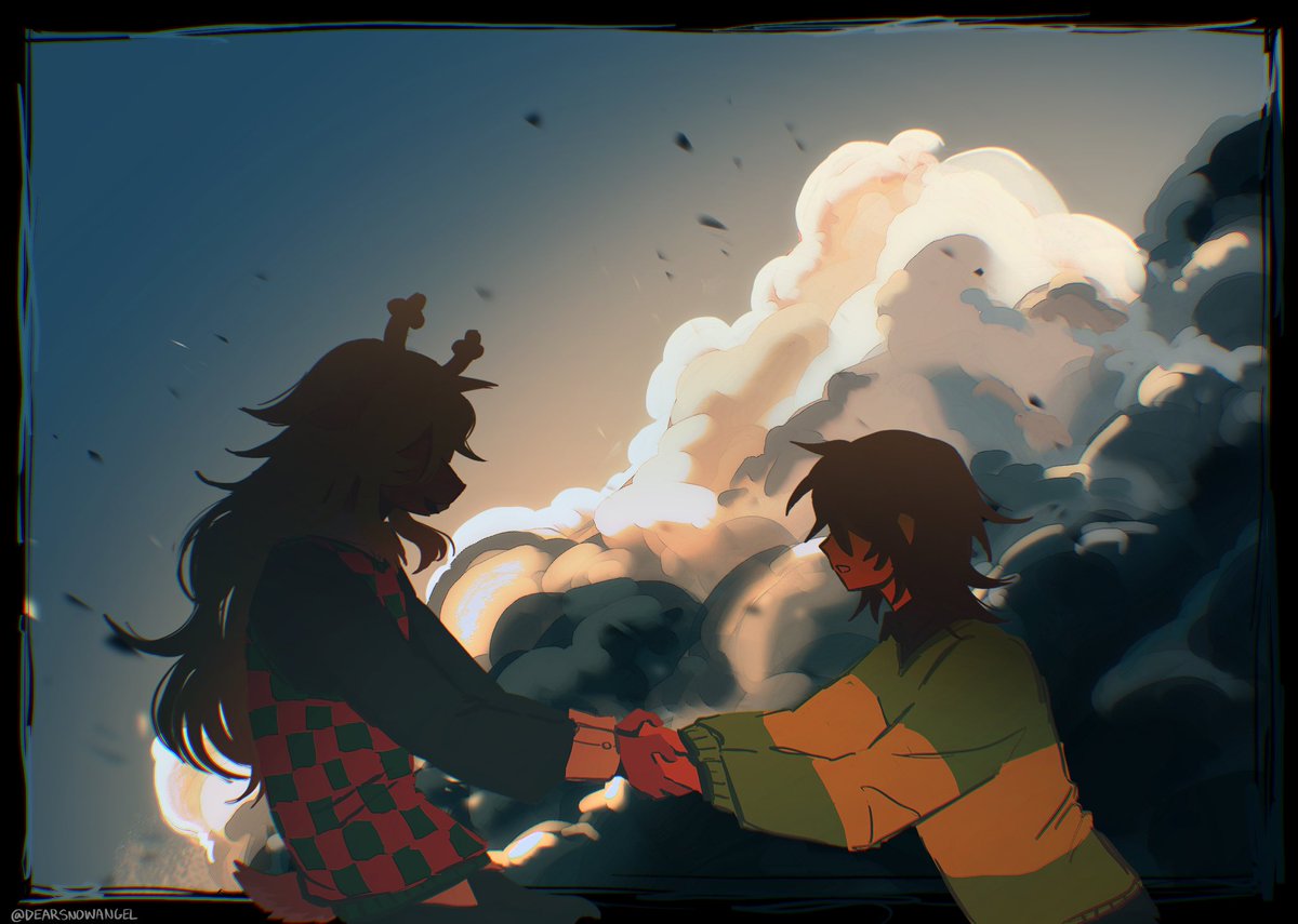 DearSnowAngel's tweet photo. from the hit game deltarune #kriselle https://t.co/l5ZS6bu7hN