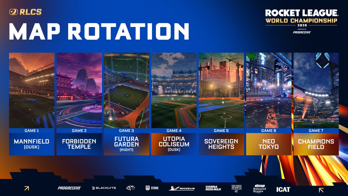 RLEsports's tweet photo. New map rotation in time for Worlds 😼 https://t.co/ElEwA6clJw