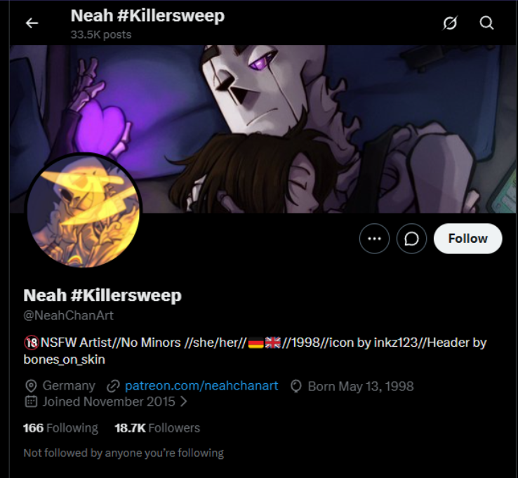 mochii_draws's tweet photo. THREAD EXPOSING @NeahChanArt/Neah

This post is an update on my previous threads addressing the issue that recently arose with this person; in this particular case, I will focus mainly on the grooming cases linked to this person. https://t.co/wvw2100oHi