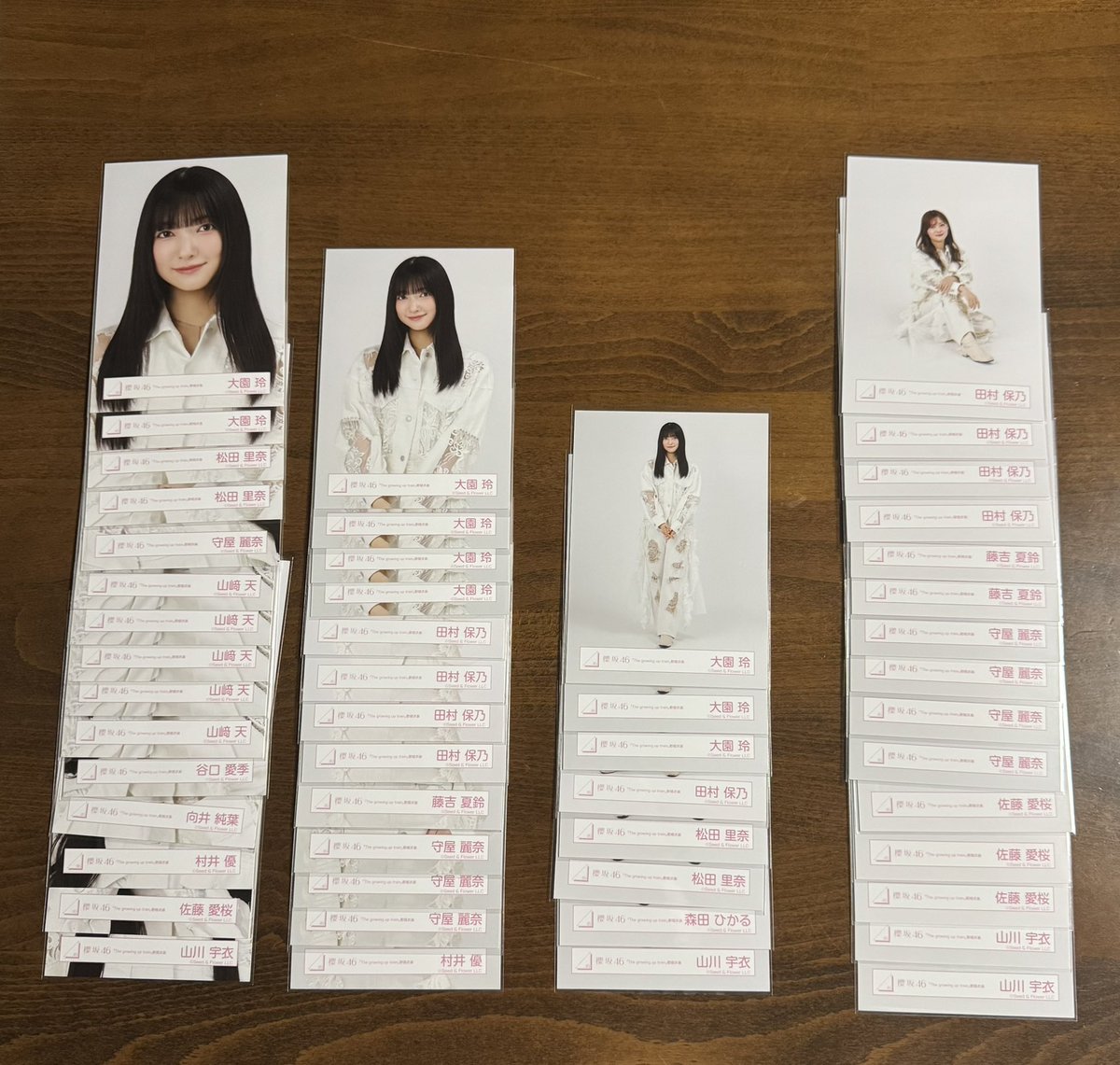 ryo_Tore1258's tweet photo. 櫻坂46 生写真　トレード
5thアニラ ライブ衣装
We got your back MV衣装

提供
下の画像にて

希望
下の画像にて

ご気軽にリプでトレ案よろしくお願いします
種類を跨ってのトレ可能 https://t.co/4mqLkpCY6Y