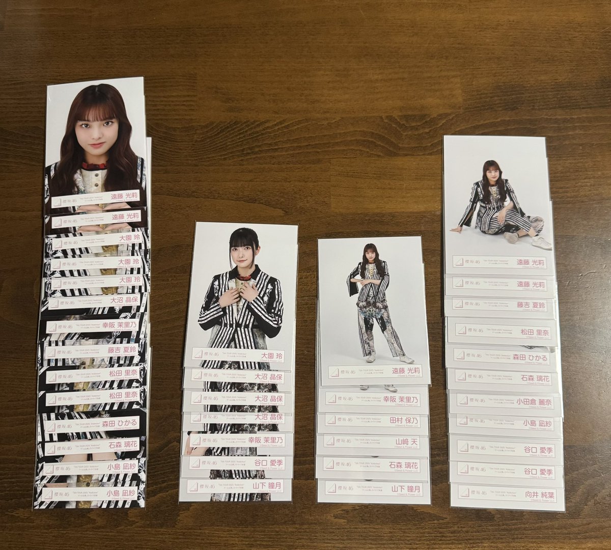 ryo_Tore1258's tweet photo. 櫻坂46 生写真　トレード
5thアニラ ライブ衣装
We got your back MV衣装

提供
下の画像にて

希望
下の画像にて

ご気軽にリプでトレ案よろしくお願いします
種類を跨ってのトレ可能 https://t.co/4mqLkpCY6Y