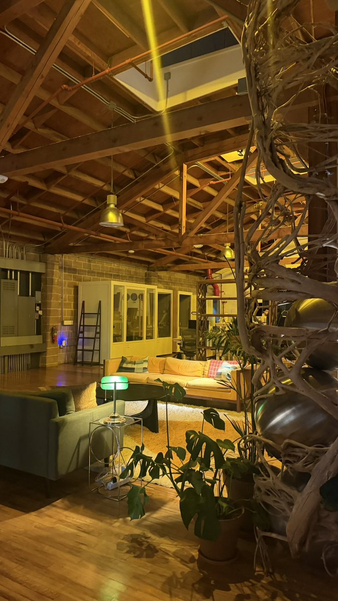 designedtodev's tweet photo. @meetgranola office is so cozy https://t.co/V4JmFWAhIS