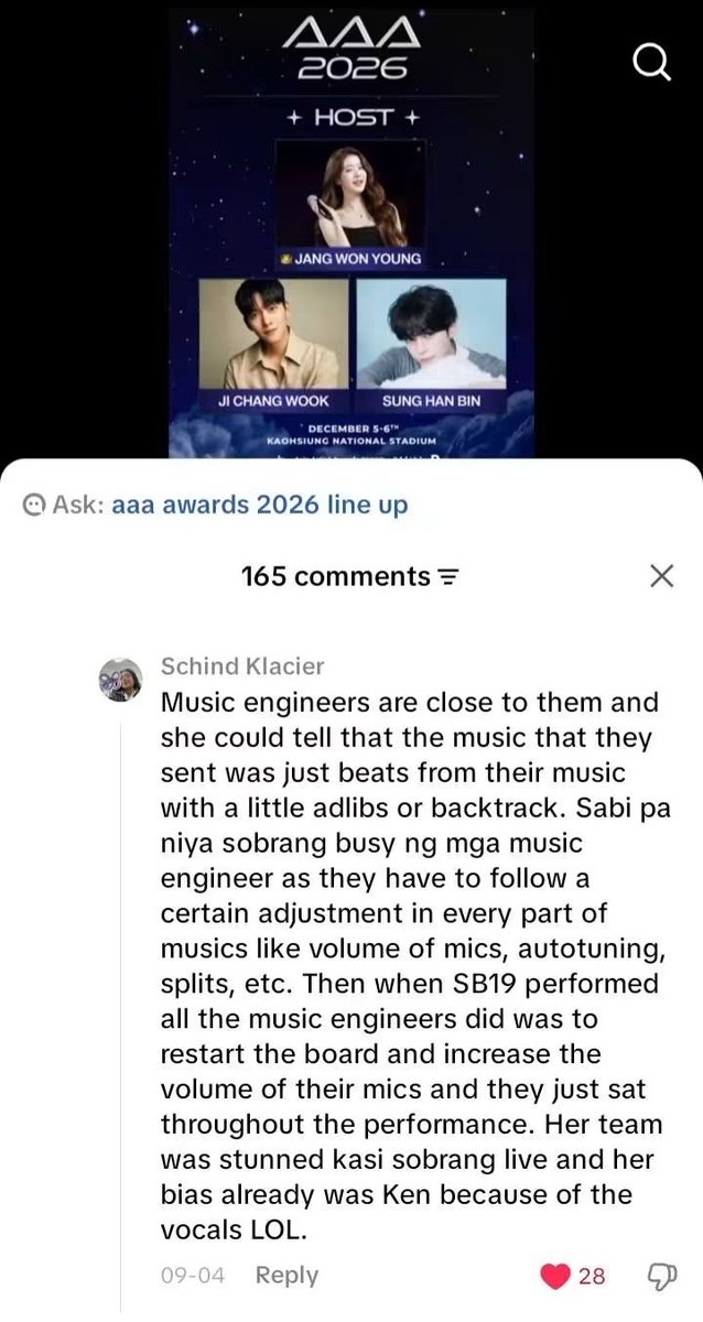 moont4ang4's tweet photo. Ganito ka amazing na kahit wala ang sb19 sa AAA hinahanap.. pero ito talaga ang amazing yong talent na iniwan ng sb19 kaya hinahanap hanap.. https://t.co/xV76rs6Oqe