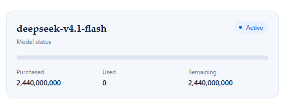 zrouterdev's tweet photo. Public inference drop:

2.44 BILLION DeepSeek V4.1 Flash tokens are now open to everyone.

Free until the pool hits zero.

No signup. No top-up.

Bring your coding agents, automations, benchmarks, and questionable ideas.

Access below ↓ https://t.co/MlaSXMK8Vw