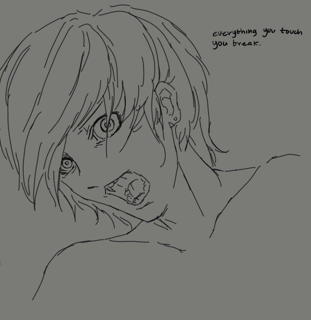 hopesinith's tweet photo. I dont wanna ruin this with color 😢😢😢😢😢sigh 😖😖 https://t.co/KemUNzV3RX
