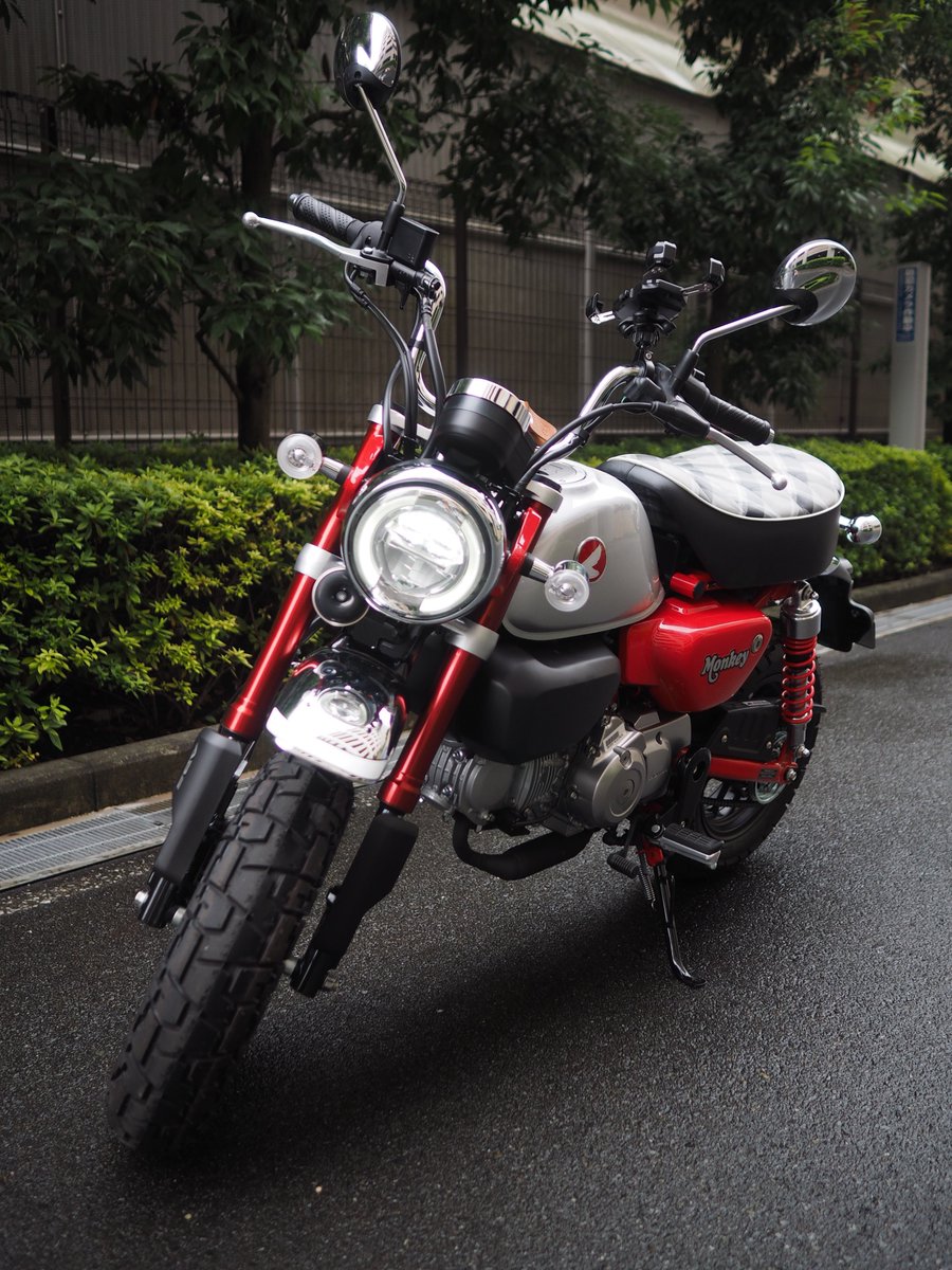 Zenmizo30's tweet photo. 雨で乗りたくても乗れないね
 #モンキー125 https://t.co/2SSBoO92sR