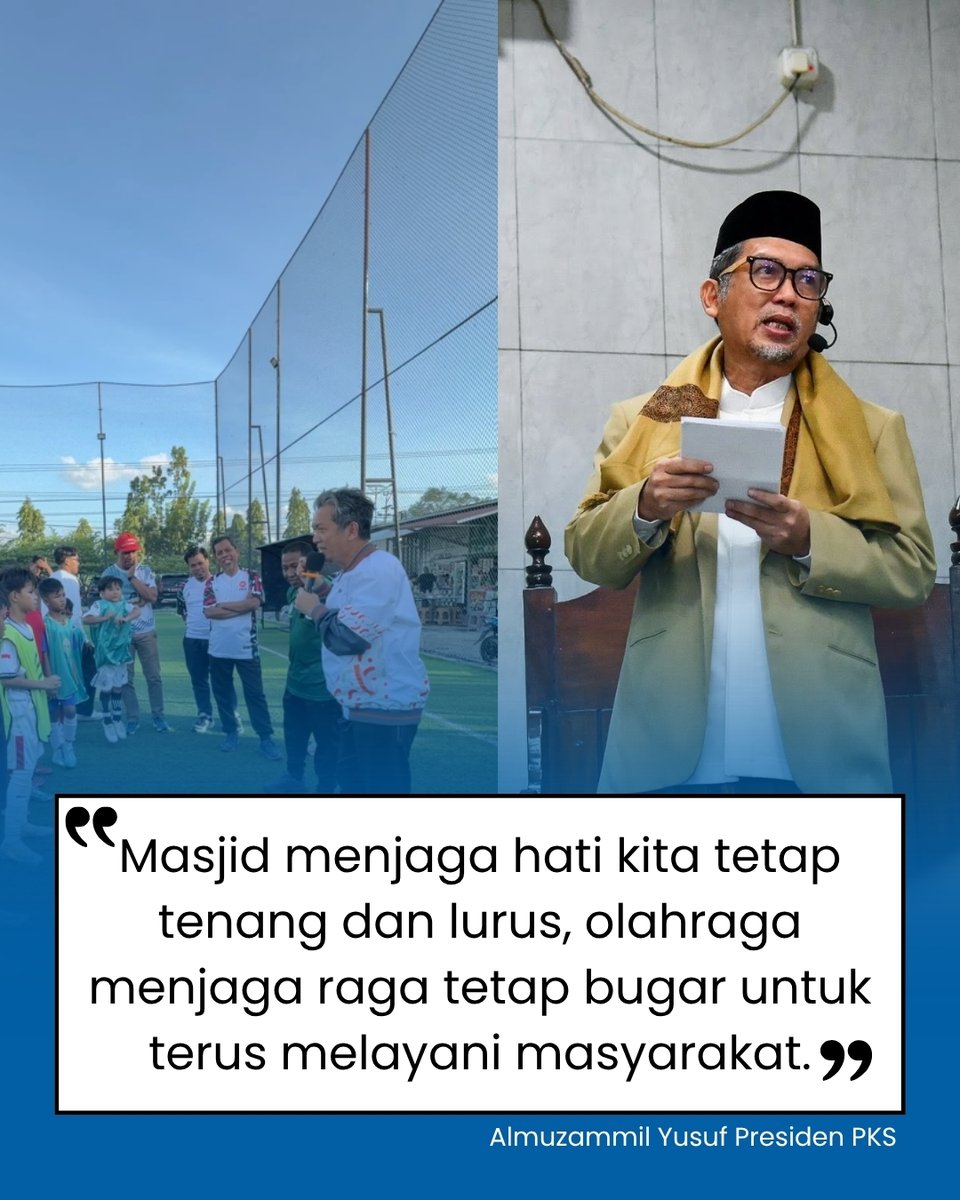 yahyaamfm's tweet photo. Meluruskan niat perlu terus diulang, begitu juga kebiasaan menjaga kebugaran. Pesan AMY, presiden pks, mengingatkan bahwa hal baik tumbuh lewat konsistensi #pks #AMY #presidenpks https://t.co/Qc9vOD5PwY