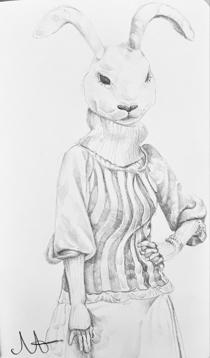 mici_faramustar's tweet photo. A white rabbit
#drawing #illustration‌‌ #animal #bunny #rabbit #furry #furryart #bunnygirl #sketch #OCㅤㅤ https://t.co/mxjdCXXLyV