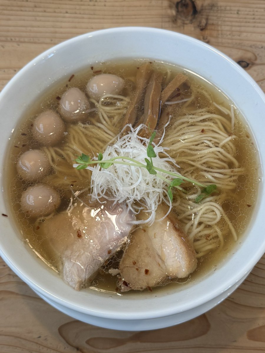 shigerumisaka's tweet photo. 歯🦷の定期検診に行って、ランチは2026年11回目のKiriyaナウ(^ ^)

潮と青のコンビネーションがハマる🍜 https://t.co/HTICJEVyj5