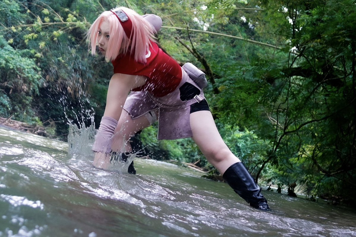 cosakchai's tweet photo. 【NARUTO・cosplay】🌸

　　　　　ーPhoto by @yoon___s2_ https://t.co/Bbmc4UId3s