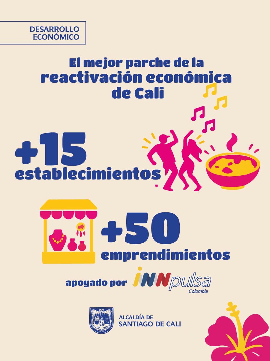 DEconomicoCali's tweet photo. El parche más caleño de todos llega al Bulevar del Río🤩

📍 Bulevar del Río – Calle 8 a Calle 5
📅 Jueves 17 a sábado 19 de septiembre · 11 a.m. – 8 p.m.
🎶 Emprendimientos + gastronomía + música + artistas + entretenimiento

#CaliSomosTodos https://t.co/d7tuVtWLIm