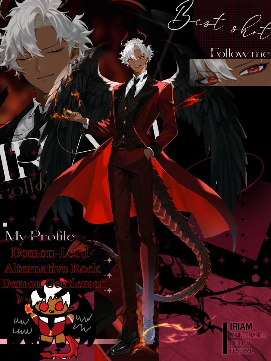 LYF3_SLAY3R's tweet photo. Greats to all.
My name is Kazuma Yaru and I would like to welcome you into my cursed manor.
If you enjoy
Lore
Music
Voice acting
And Role-play 
Then you are welcome to stop by the door is always open #IRIAMMaintFollowFest 

Links below
#IRIAMUS #vtuber #IRIAM https://t.co/mnD0vEKw4Q