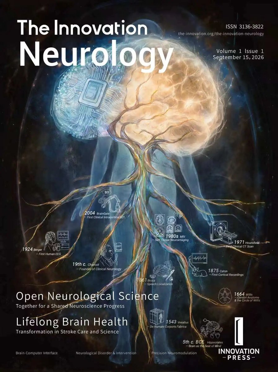 The_InnovationJ's tweet photo. Check out our latest issue in The Innovation Neurology! Volume 1, Issue 1 is now online!
https://t.co/GCywI12Q5L
#Neurology #neuroscience #StrokeCare #alzheimersdisease #oveporexton #narcolepsy #neurodegeneration #BrainComputerInterface #TraditionalChineseMedicine #ischemicstroke #CerebralEdema
