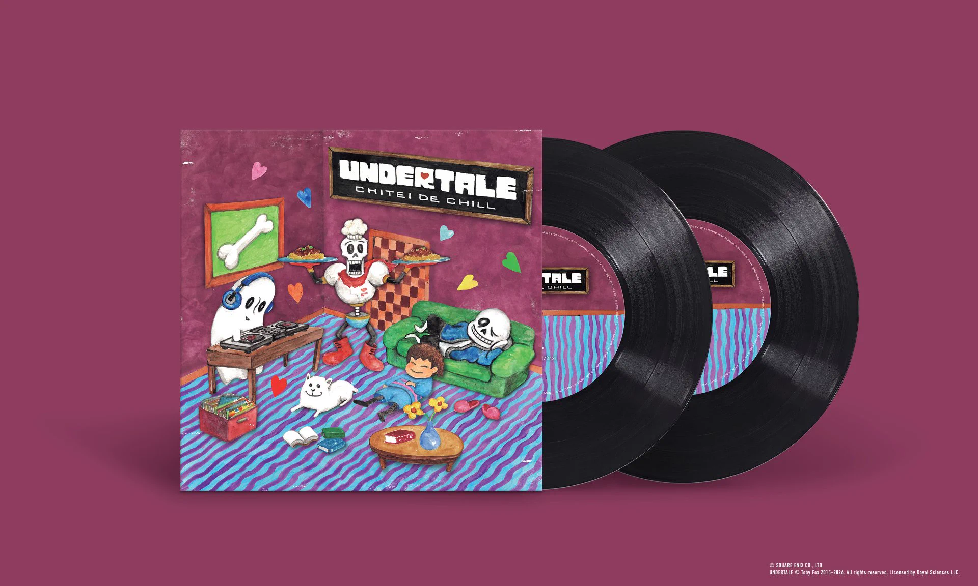 【超激レア】UNDERTALE LP 日本版レコード ＋限定イヌじんじゃ＋CD SQUARE ENIX MUSIC on X: 