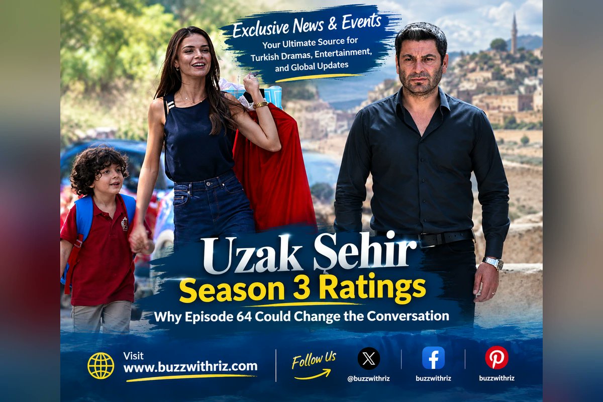 Buzzwithriz's tweet photo. Uzak Şehir Season 3 Ratings: Why Episode 64 Could Change the Conversation https://t.co/xTuEIb7hPP https://t.co/ERzfGSVJUH