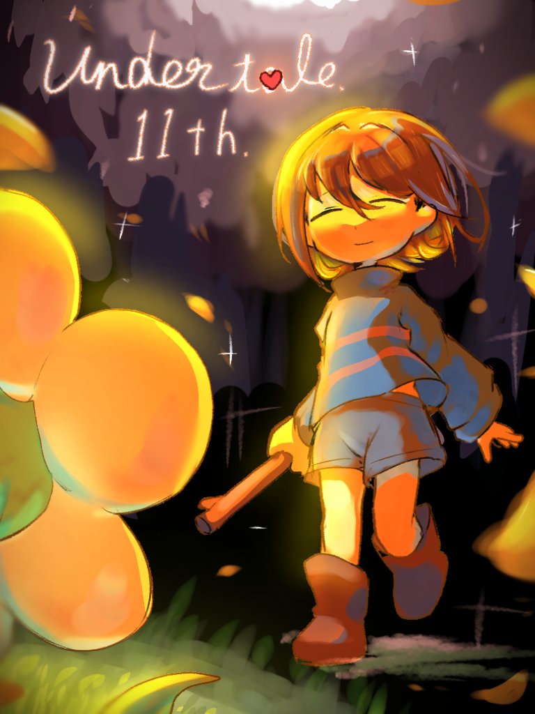 a2819mi's tweet photo. UNDERTALE Anniversary 11th．
 #undertaleㅤ https://t.co/fEGApwInh6