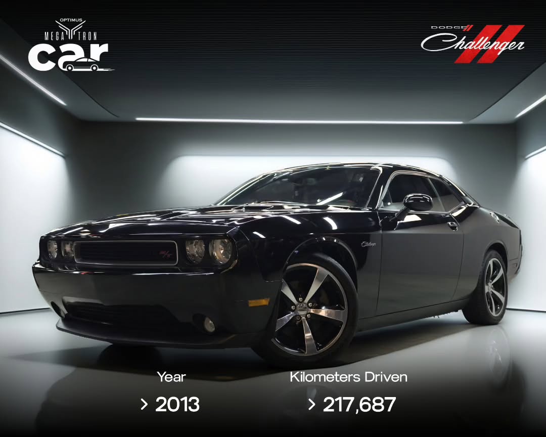 olsonharold2538's tweet photo. Classic muscle. Timeless attitude. The 2013 Dodge Challenger is built for those who appreciate power, presence, and performance. 217, 687 km. DM us for details or to book a viewing. https://t.co/0iejrapauL