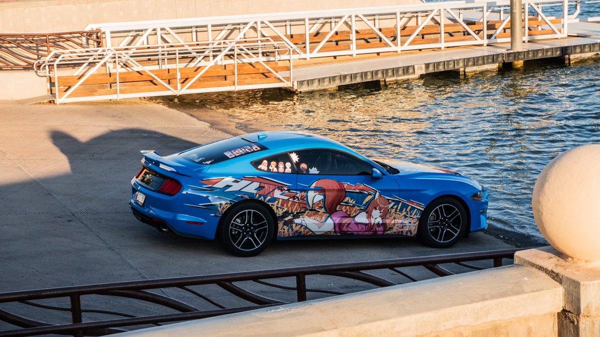 DarlingHolo's tweet photo. You can lead a horse to water, but you can’t make it drink 💧🐴 

#Itasha #AnimeCar #Holo #SpiceAndWolf #狼と香辛料 https://t.co/3fjqU40aSj