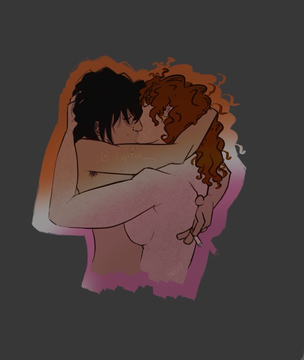 crvptid's tweet photo. cw; uhh slight nsfw, they naked n kissing
two queens in a king sized bed
twas a bday gift for my bb @pastaaagh
#stylesp #femstyle #sptwt #wlw https://t.co/4QL1rpHrL9