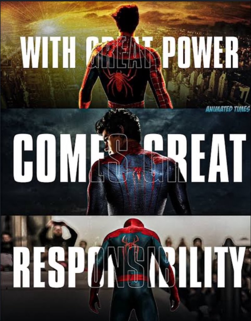 caty_komal's tweet photo. With great power comes with great responsibility https://t.co/Kl2xf7CWA1