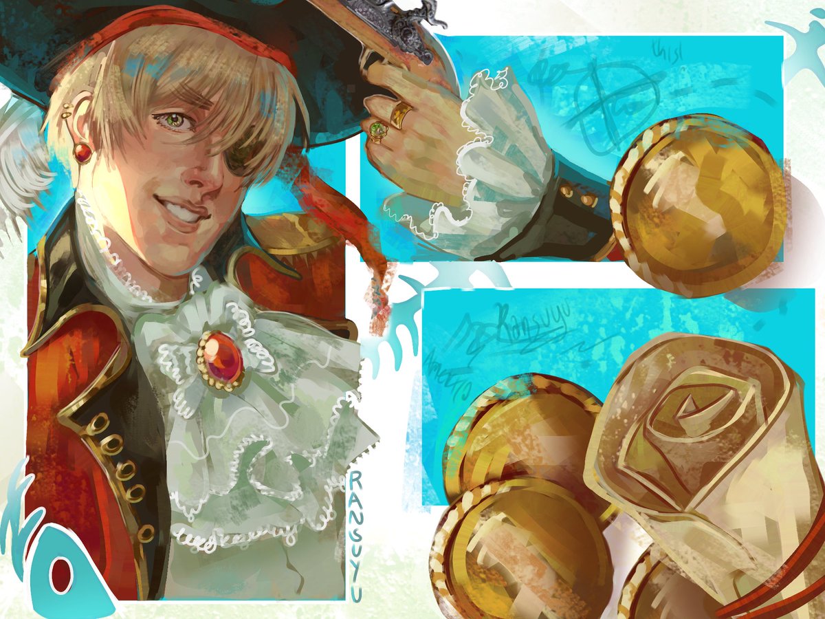 RANSUYUWI's tweet photo. Britain hetalia #hetalia #britainhetalia #aphbritain #piratebritain #fanart idk what these tags r https://t.co/071fuxfwUj