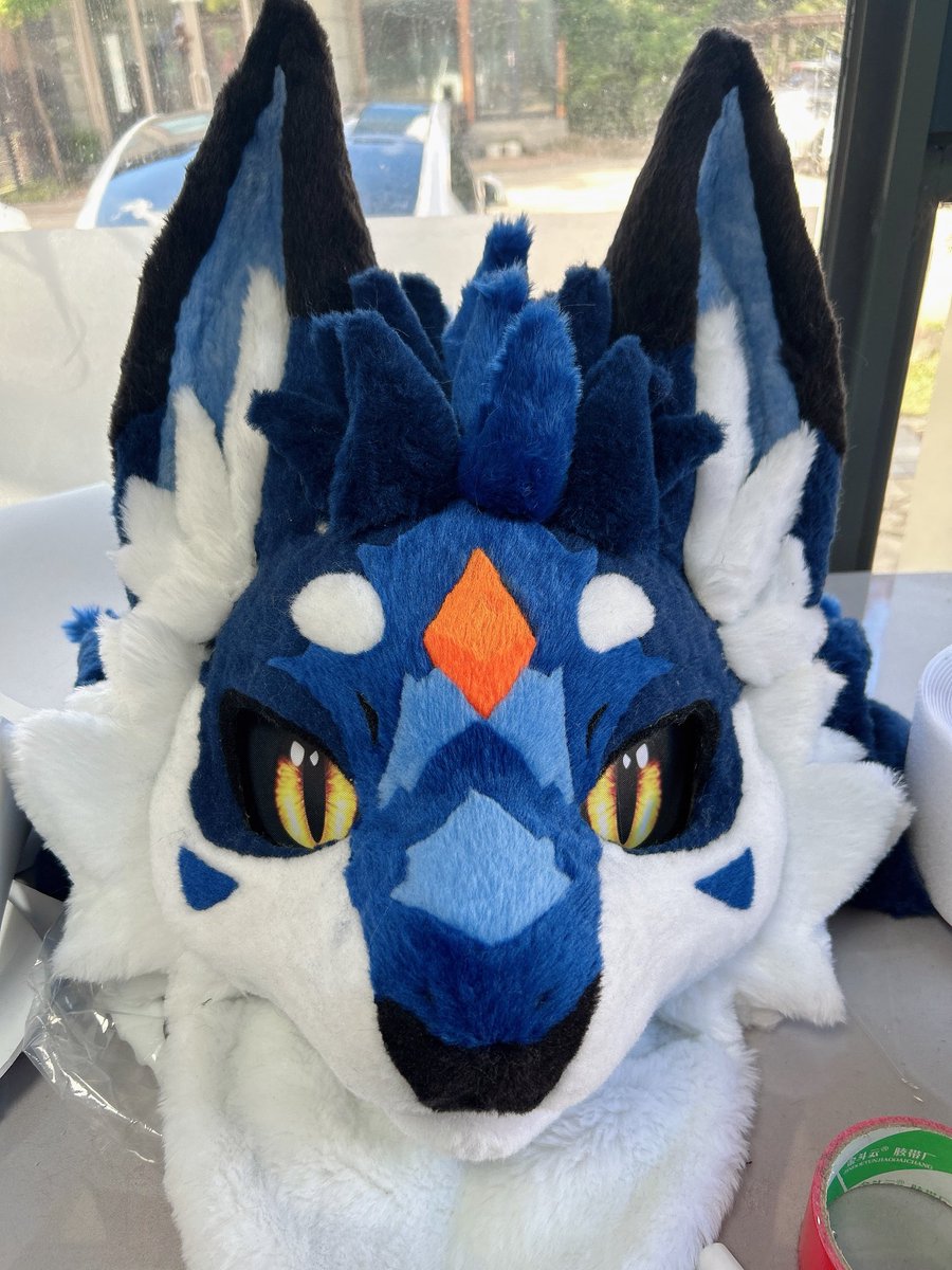 Ruby_protogen's tweet photo. Novabeast done
#fursuitcommission #rubyprotogenstudio #vcr #novabeast 
#fursuit https://t.co/a9ZNbQMpiZ