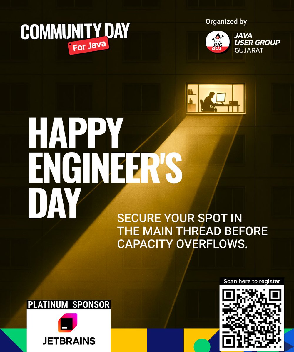 cd4java's tweet photo. He didn't have CI. He had one shot, no rollback, and a standard he refused to lower.
Visvesvaraya built the Krishna Raja Sagara Dam without modern tools or room for error.
24 October | CPC, Gujarat University
#java #cd4j2026 #communitydayforjava https://t.co/umAWPllCce