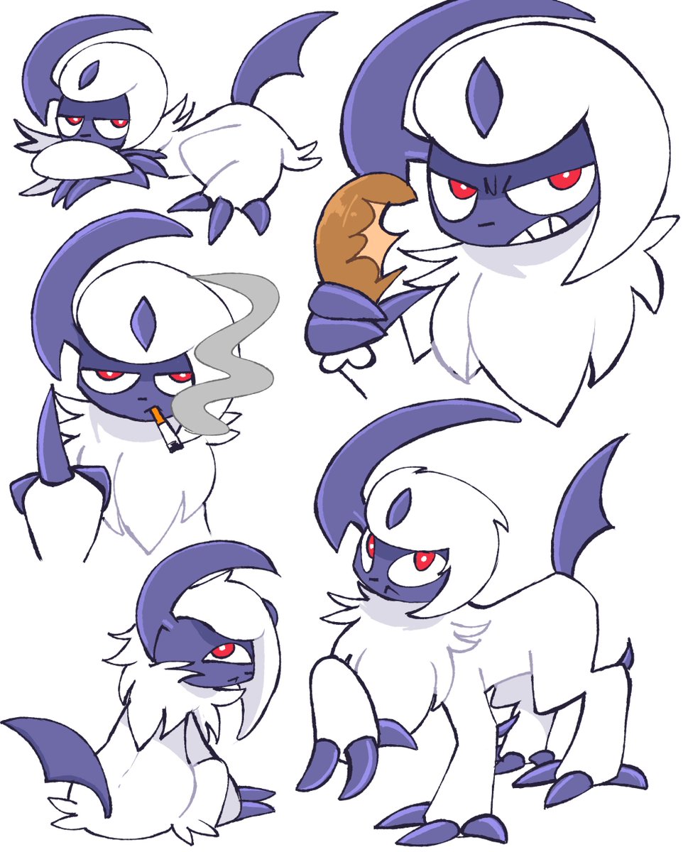 dawnshimzo's tweet photo. Absol Board https://t.co/TCgbJ1Mfvu